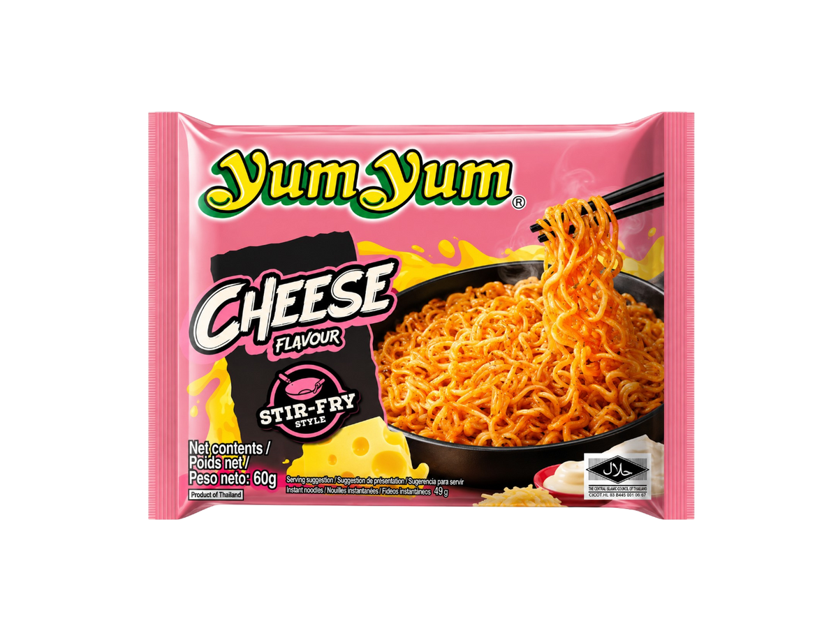 YUMYUM Instant Noodles Cheese Flavour 60g