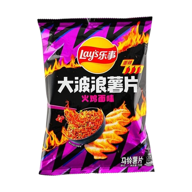 Lay's Onduladas Sabor Fideos Picantes 70g
