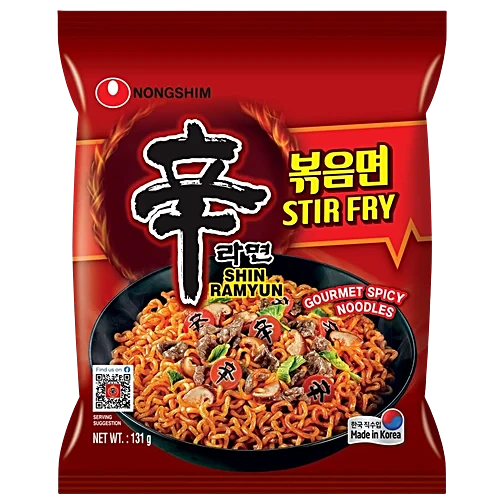 Nongshim Shin Ramyun Stir Fry Noodles 131g