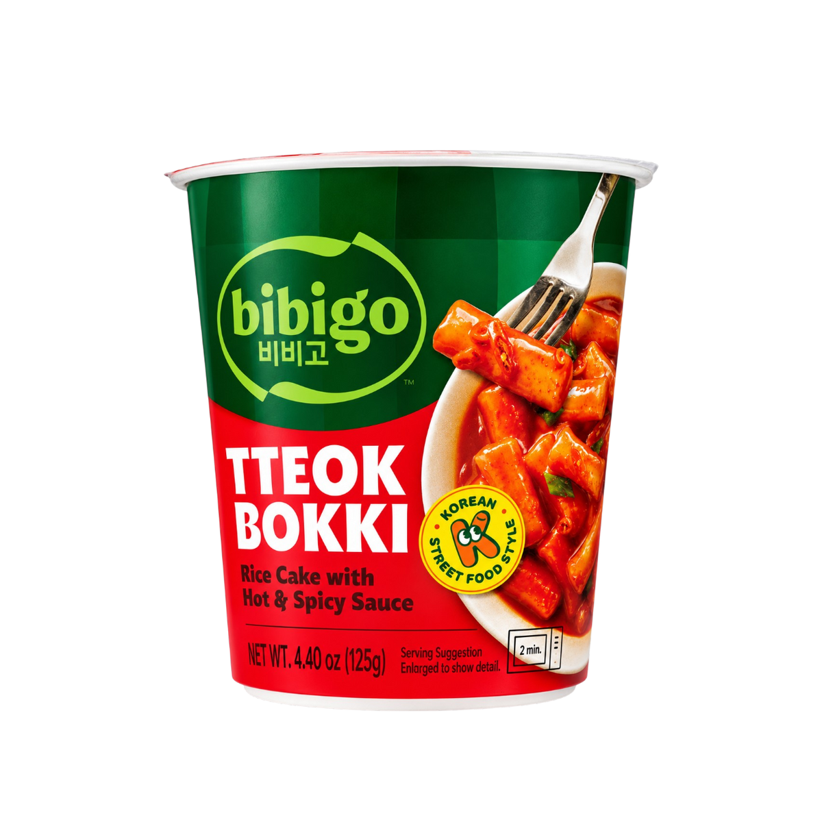 BIBIGO tteokbokki picante 125g