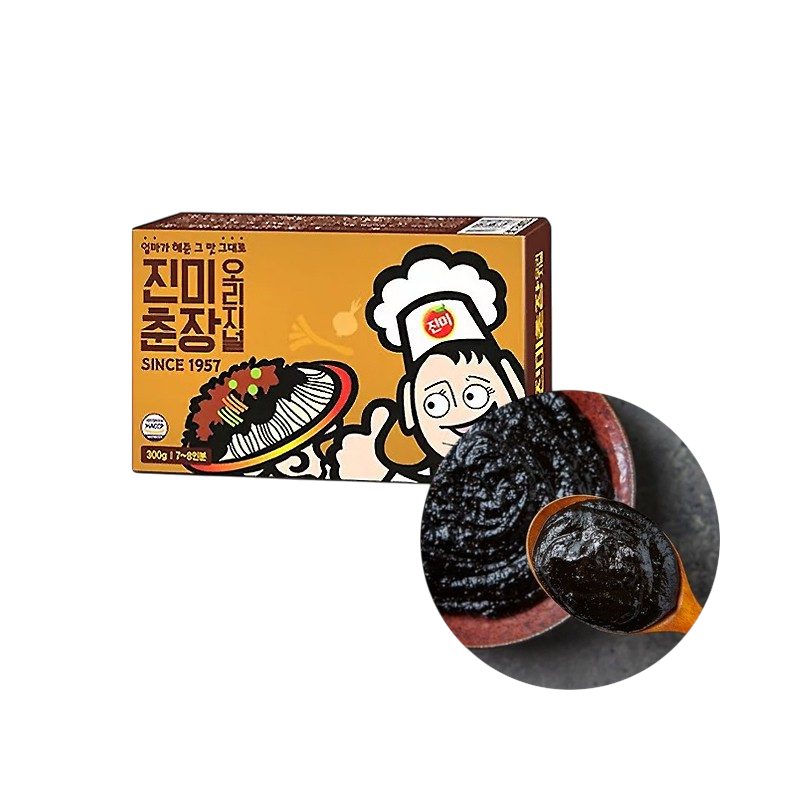 JIN MI Pasta de Soja negra (Jjajang) 300g