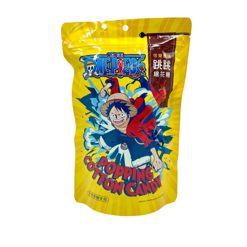 One Piece Popping Cola Cotton Candy 15g TW