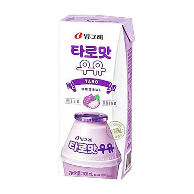 Uyu Leche Coreana de Taro 200ml ✨