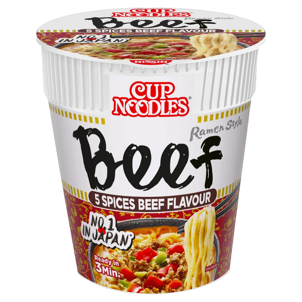 NISSIN Cup Noodles Beef 64g