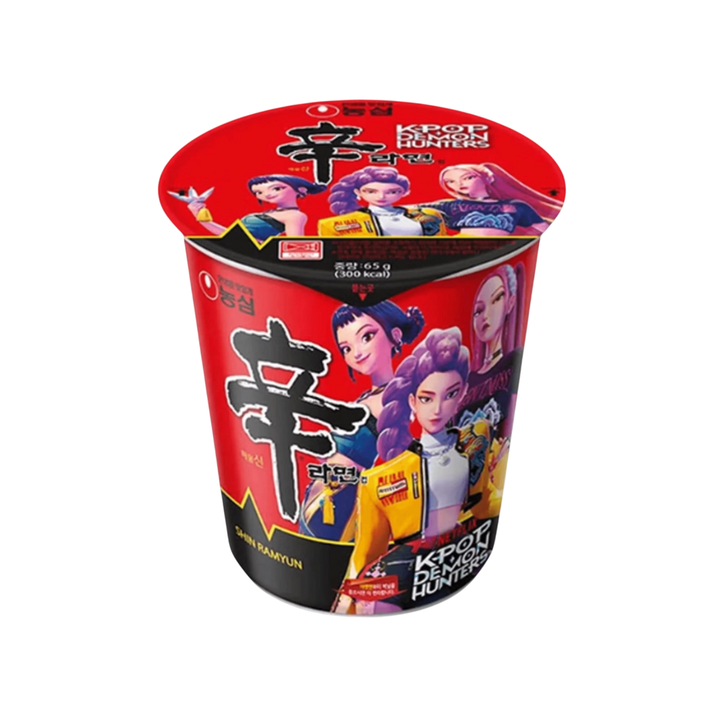Nongshim Shin Ramyun Cup – Edición K-POP Demon Hunters 68g