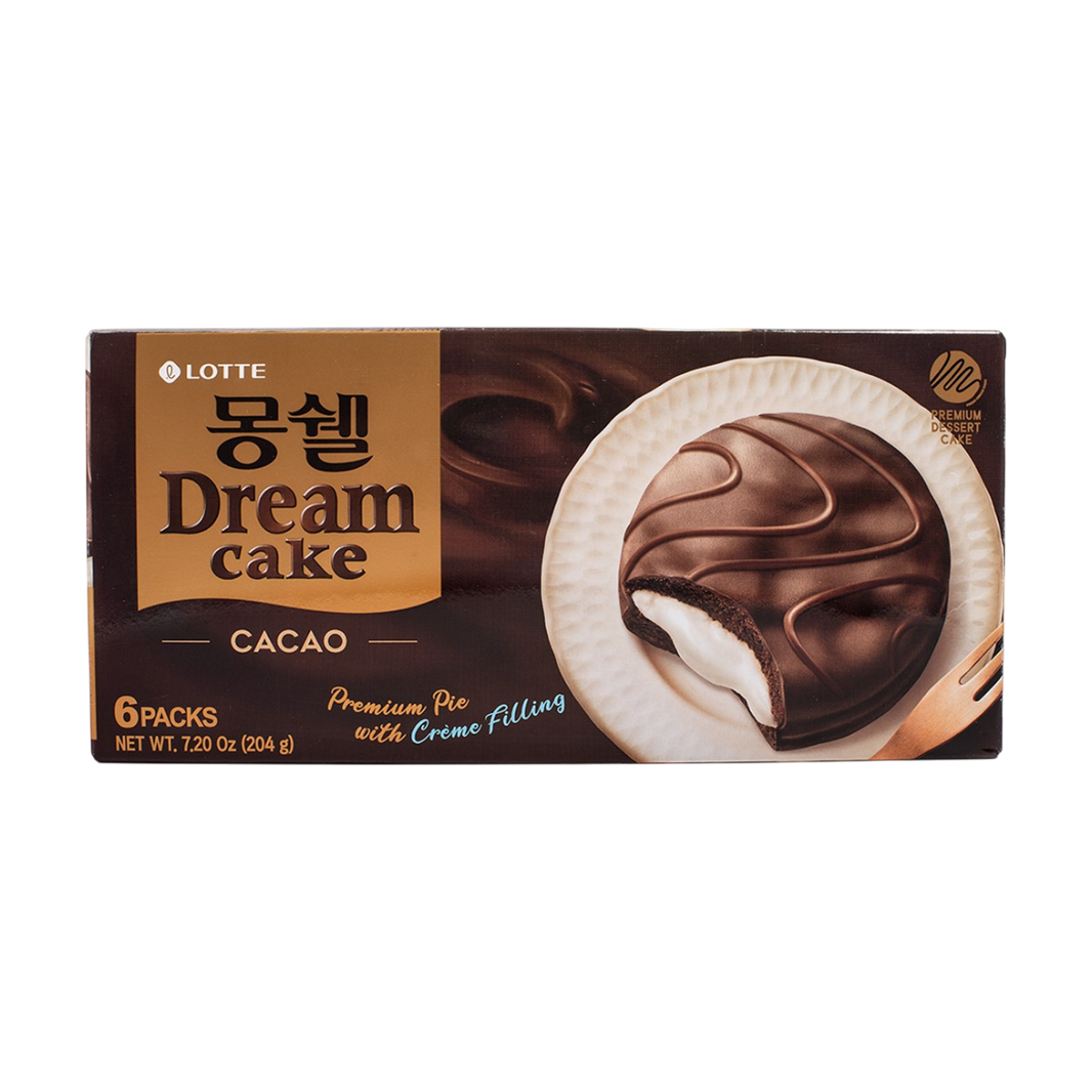 LOTTE Dream cake cacao 6packs 204g