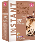 🧋Bubble Tea Set Sabor Té Negro con Bolas de Tapioca 240g (4x60g (30g+30g))