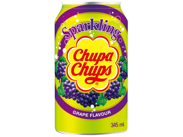 Bebida refrescante sabor Uva 🍇Chupa Chups 345ml