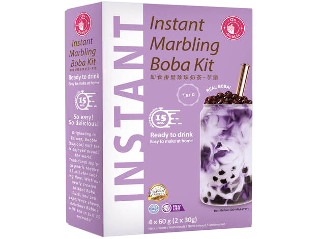 Kit Bubble Tea sabor Taro O's bubble 240g