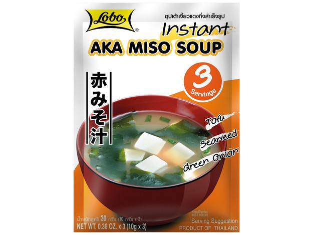 Lobo Aka sopa Miso instantáneo 30 g