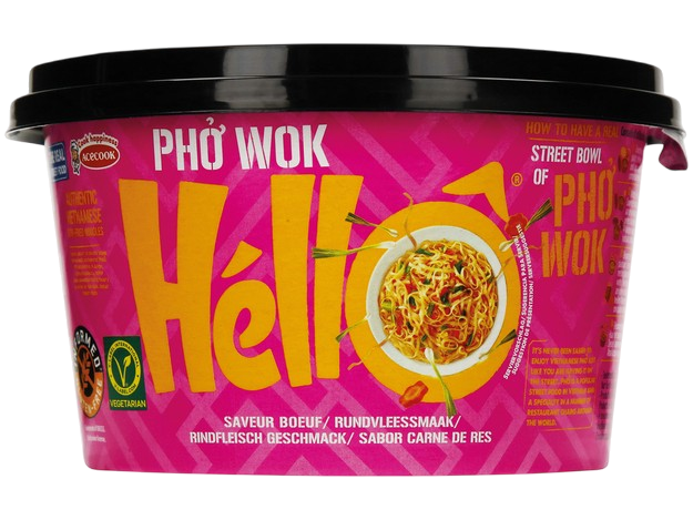 Fideos Pho Wok Ternera 76g