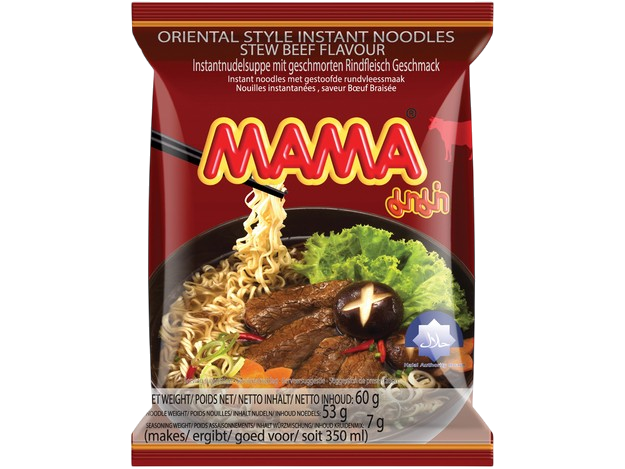MAMA Ramen Sabor Estofado de ternera 60 g