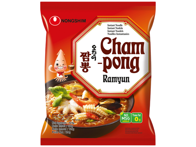 Instant Noodles Champong Nong Shim 124g