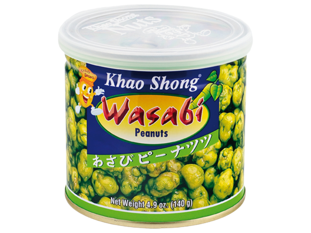 Khao Shong cacahuete sabor wasabi 140g