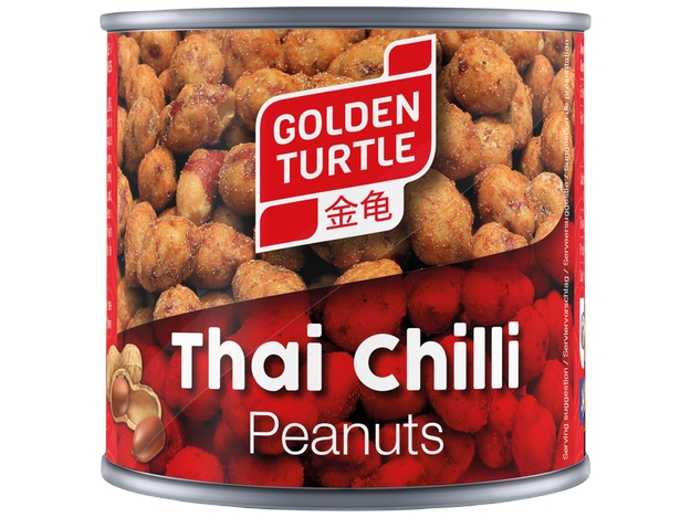Thai Chilli Peanuts Golden Turtle 140g