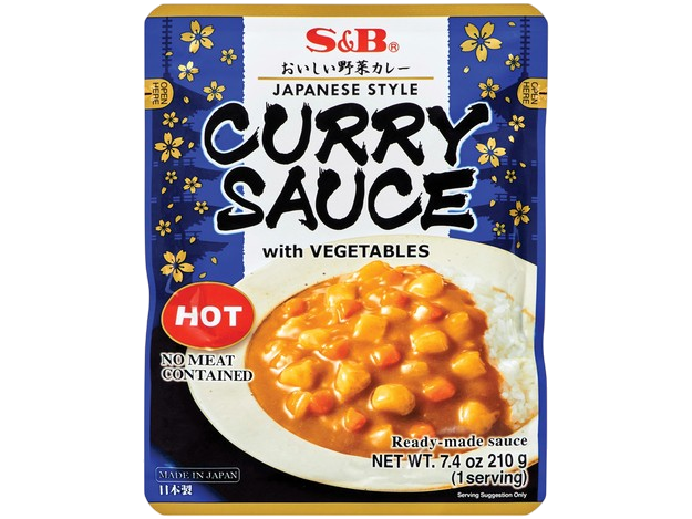 S&B  Salsa curry Japonés Hot 205g