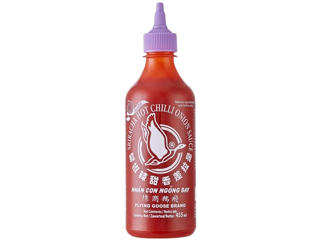 Flying Goose Sriracha Hot Chilli cebolla 455 ml