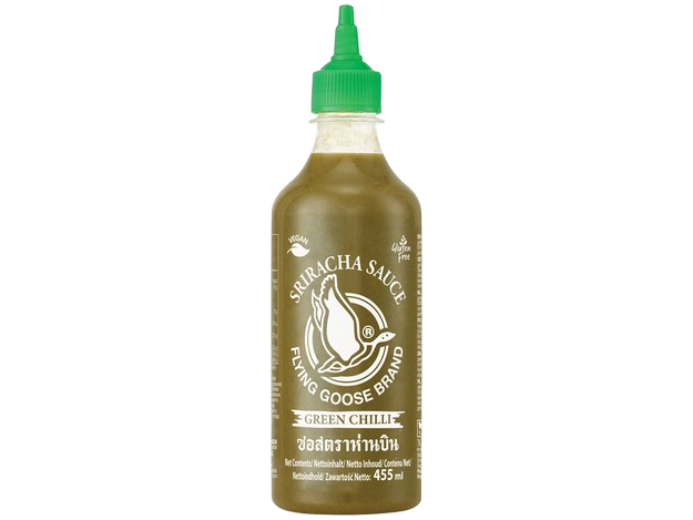 Salsa Sriracha de Chile Verde 455 ml