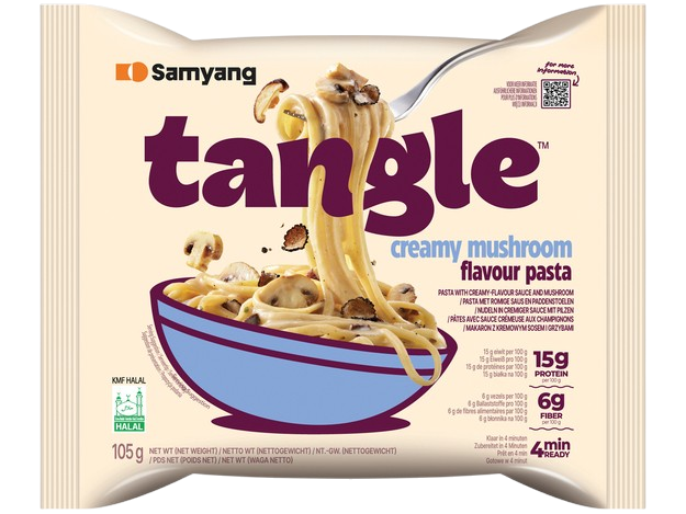 Samyang Tangle Creamy champiñones Pasta 105 g