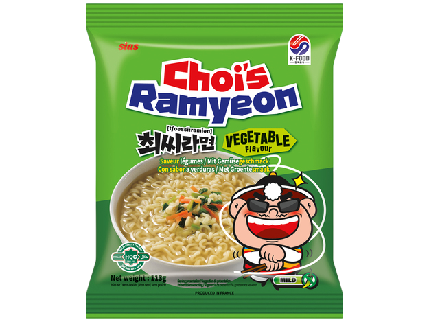 Ramen instantáneo sabor Vegetales Choi's 113g