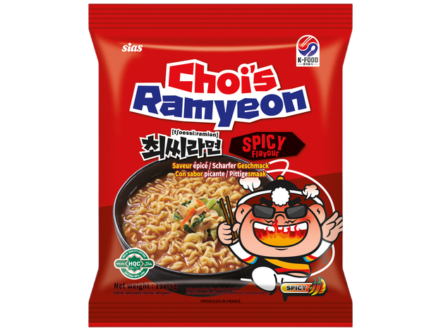 Ramen instantáneo sabor Picante Choi's 113g
