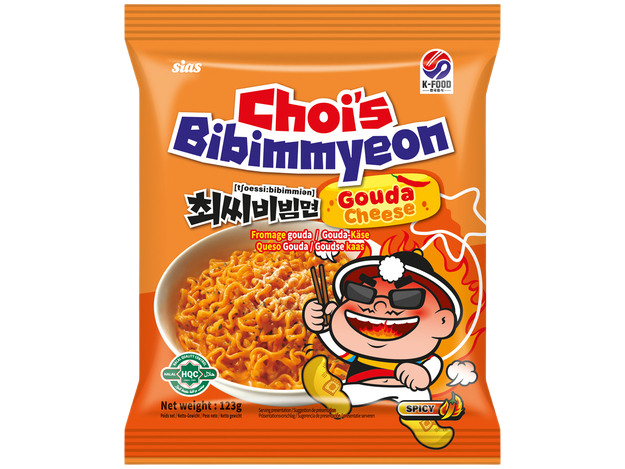 Ramen instantáneo sabor Queso Picante Choi's 123g