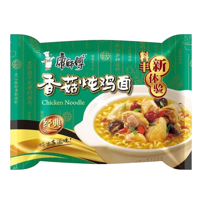 KANGSHIFU Fideos con caldo de pollo y seta 100g