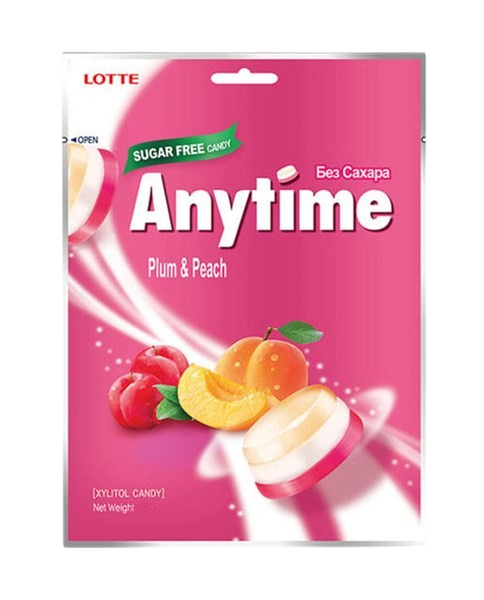 Caramelos Lotte Anytime Sin Azúcar  60g