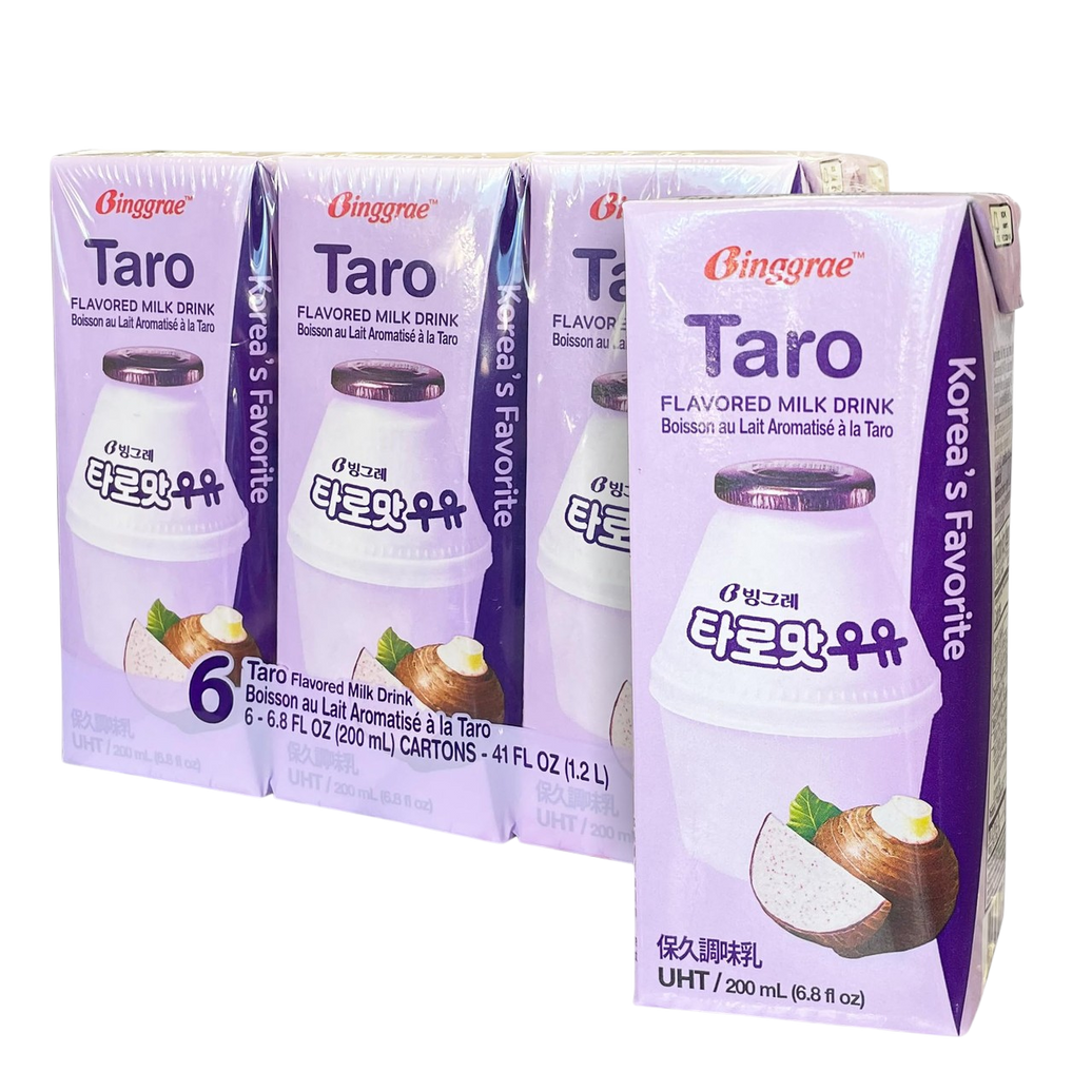 BINGGRAE Taro Milk 6x200ml