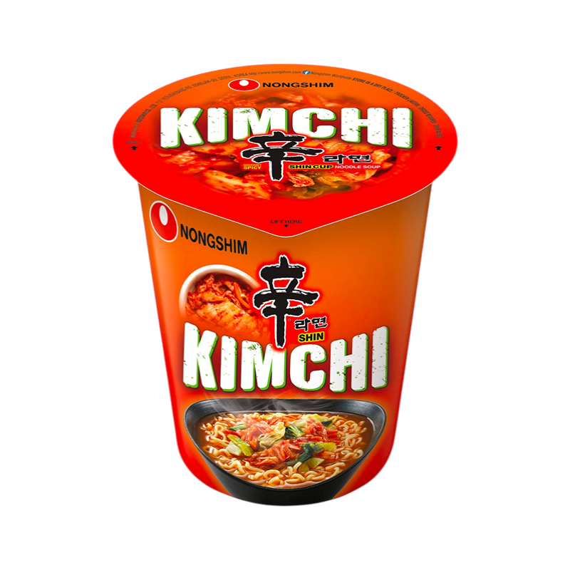 Nongshim Ramen sabor Kimchi (Vaso) 75g