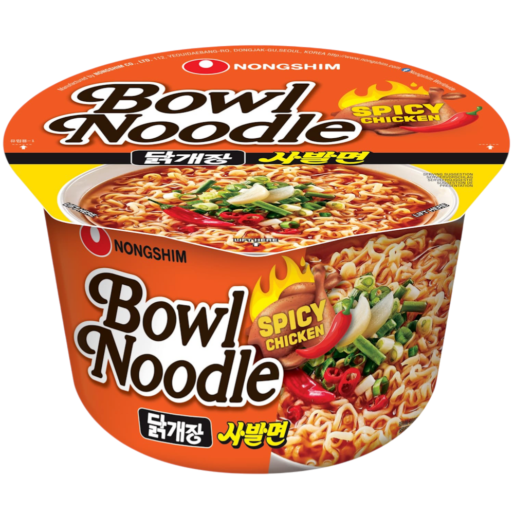 Nongshim Bowl Noodle Spicy Chicken 100g