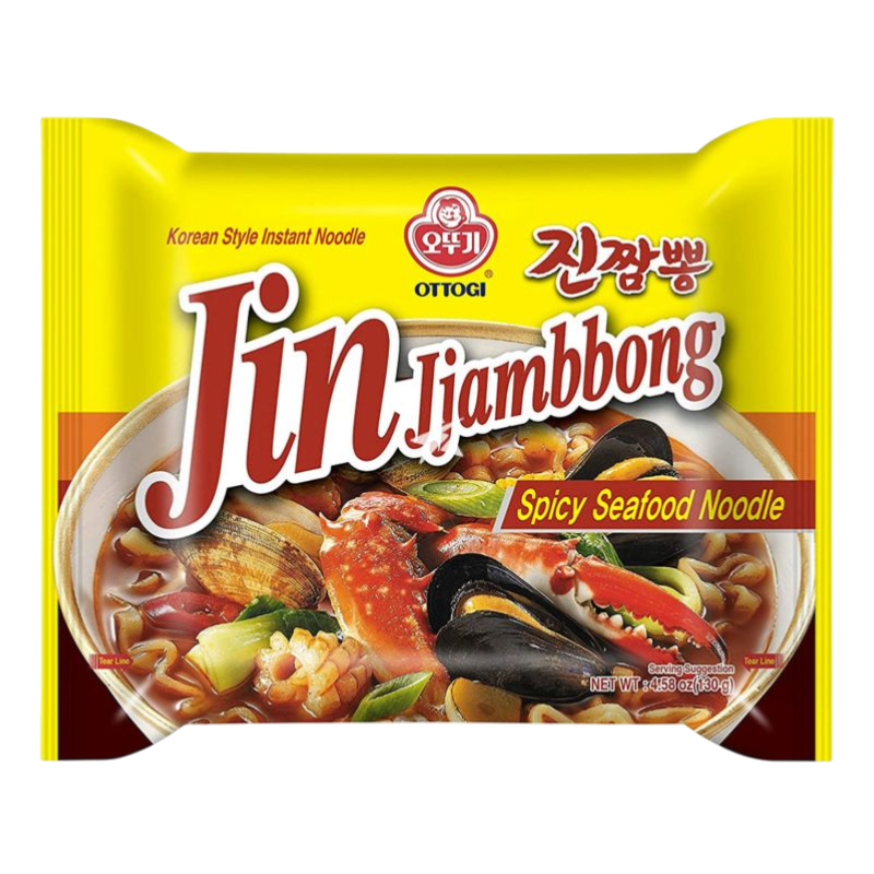 Ottogi Ramyeon Jin Jjambbong Marisco picante 130g