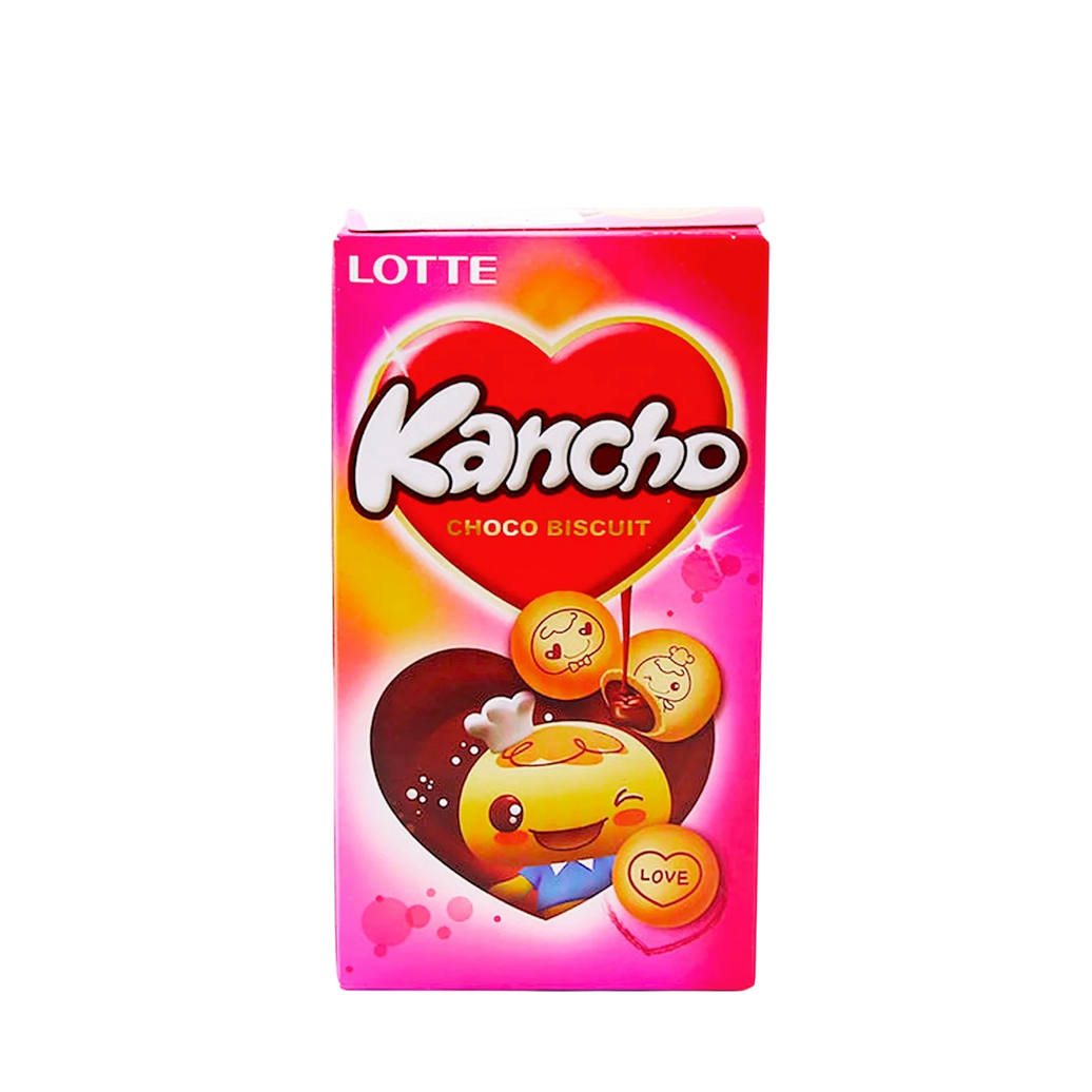 LOTTE Galleta rellena de chocolate Kancho 42g