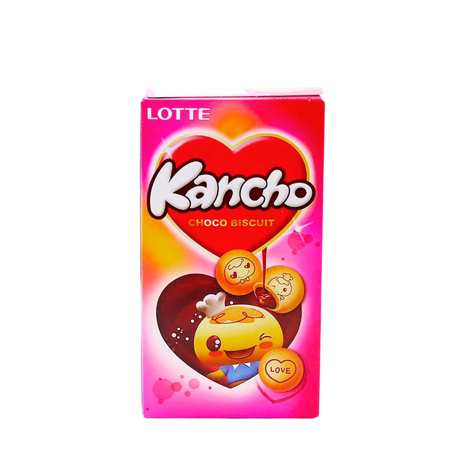 LOTTE Galleta rellena de chocolate Kancho 42g