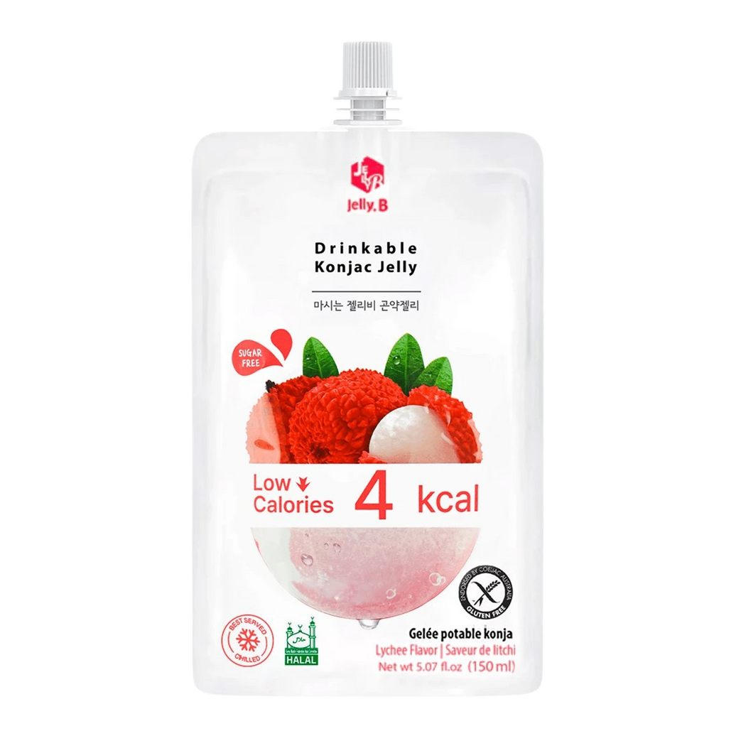 🍒✨ Jelly.B Konjac 150ML – Lychee (Lichi) ✨🍒