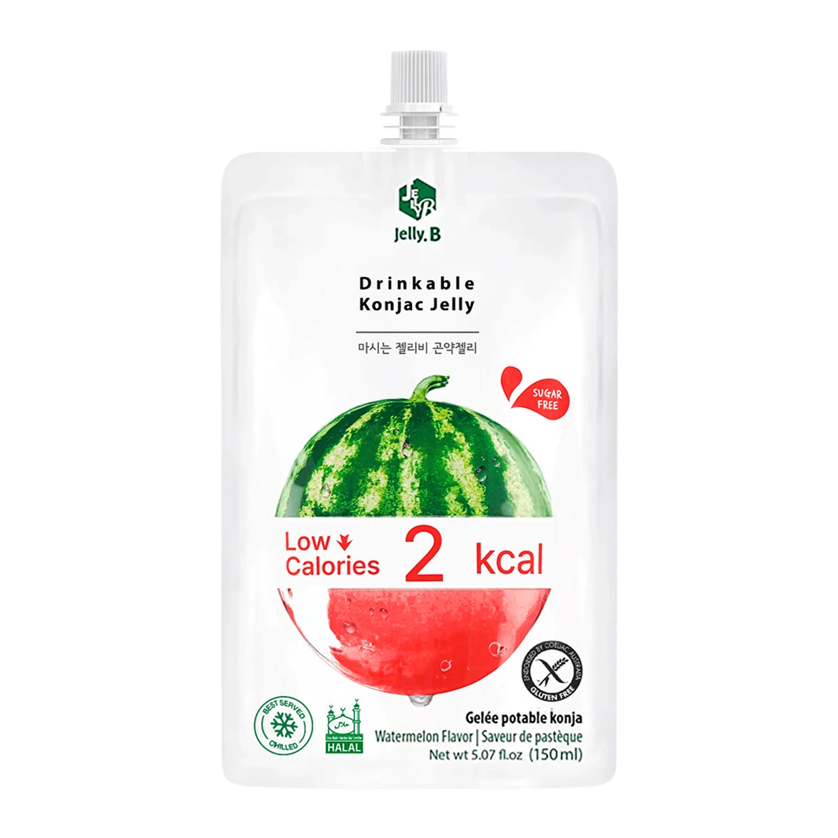 🍉✨ Jelly.B Konjac 150ML – Sandía ✨🍉
