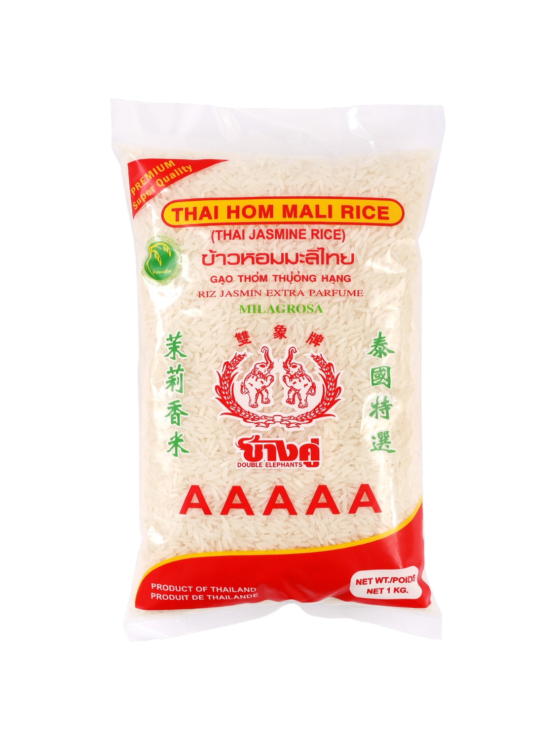 Arroz jazmin DOUBLE ELEPHANTS 1kg