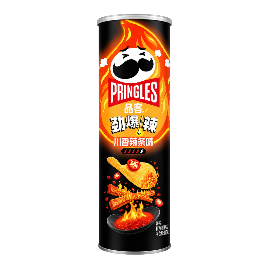PRINGLES Patatas fritas sabor latiao 110g
