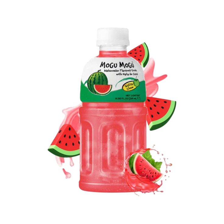 Mogu Mogu Bebida Sabor  Sandia con nata de coco 320ml