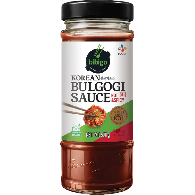 🌶️🔥 Bibigo Salsa Bulgogi Coreana Picante – Hot & Spicy (500 g) 🇰🇷✨