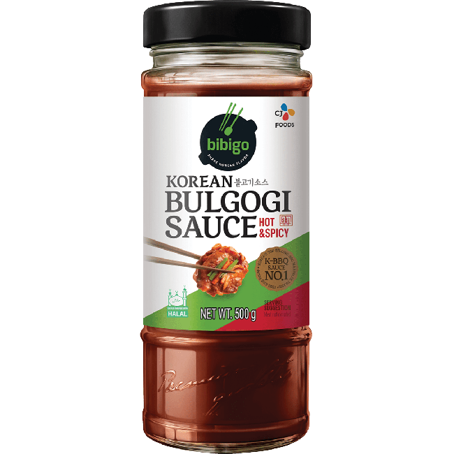 BIBIGO BULGOGI SAUCE HOT&SPICY 500G