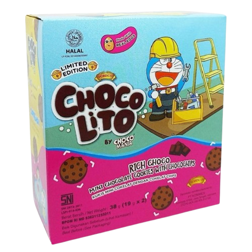 🍪🍫 Choco Lito Rich Choco – Mini Galletas de Chocolate 38g