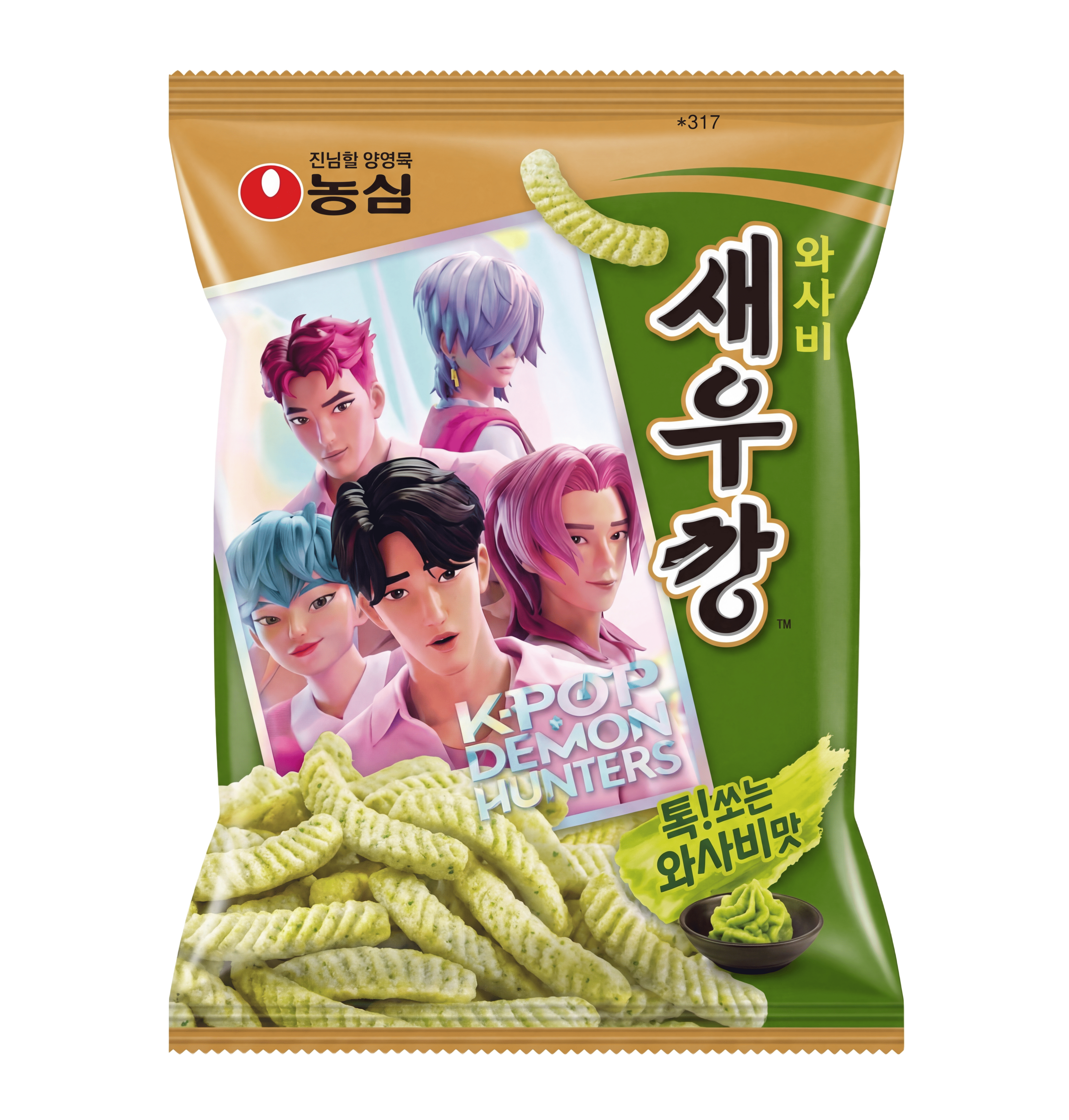 Nongshim Saeukkang Wasabi x K-Pop Demon Hunters