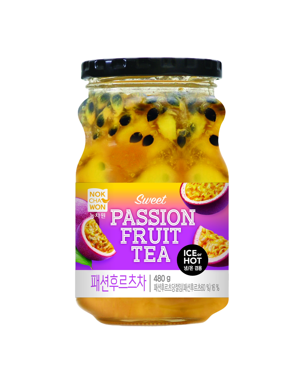 Té de Maracuyá Coreano Nokchawon (Sweet Passion Fruit Tea) 480g🥭🍯