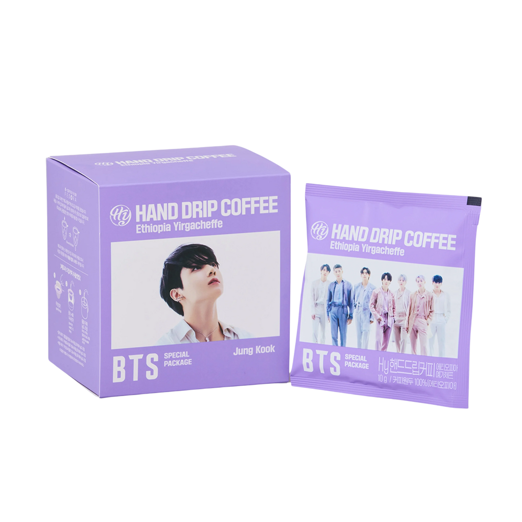 ☕💜Café Premium de Etiopía (Edición Especial BTS) 7x10g