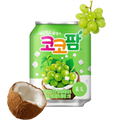 Bebida coreana con Uva y Nata de Coco 238 ml
