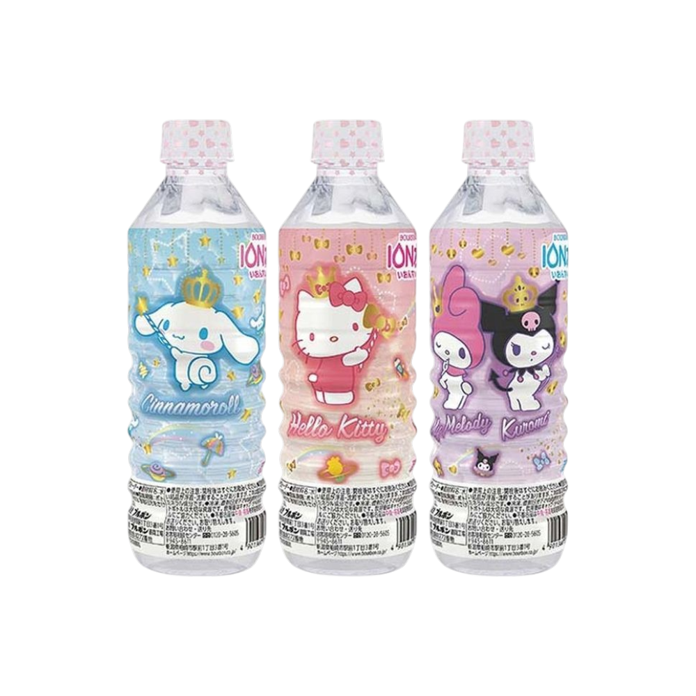 Bourbon Sanrio Character lon water 500ml