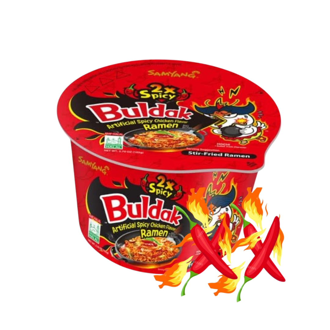 Samyang Buldak Ramen 2xSpicy Cup 105g