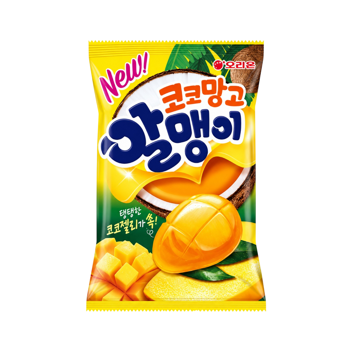 ORION Gominolas sabor coco y mango 81g
