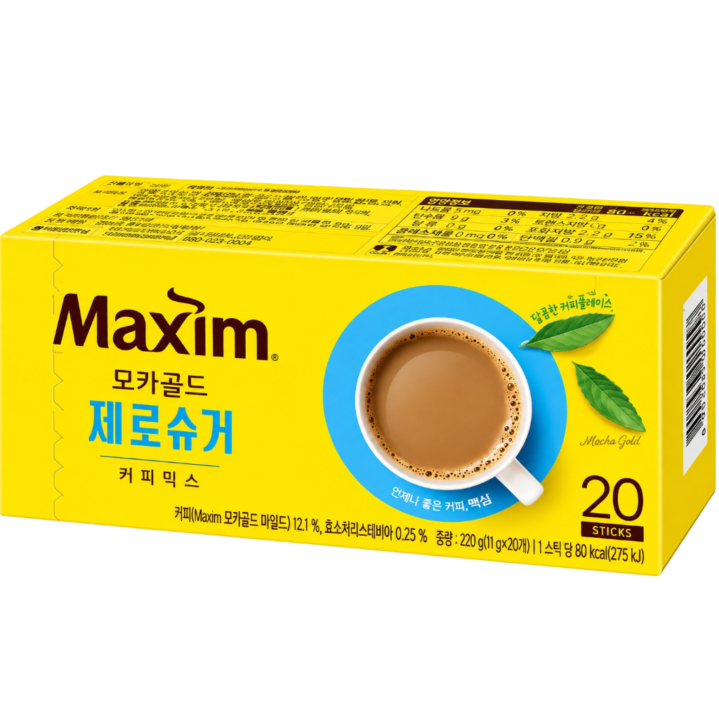 Maxim Mocha Gold Mild Coffee Mix – 20 sticks ☕💛